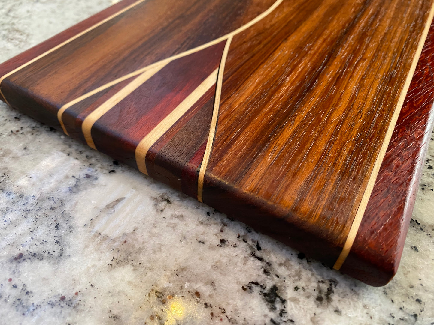 Woven Wood Serving Tray