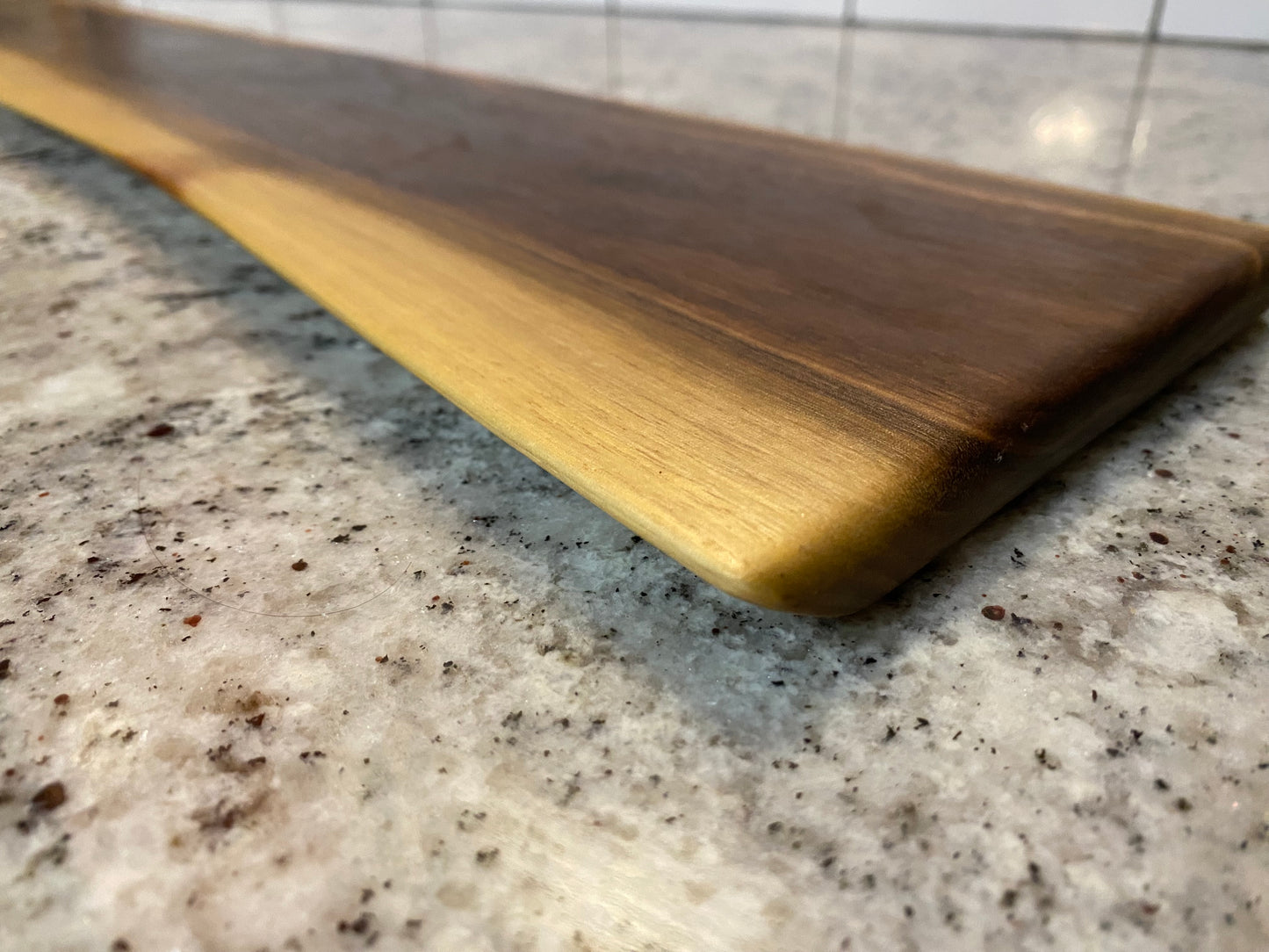 Narrow Walnut Serving Tray