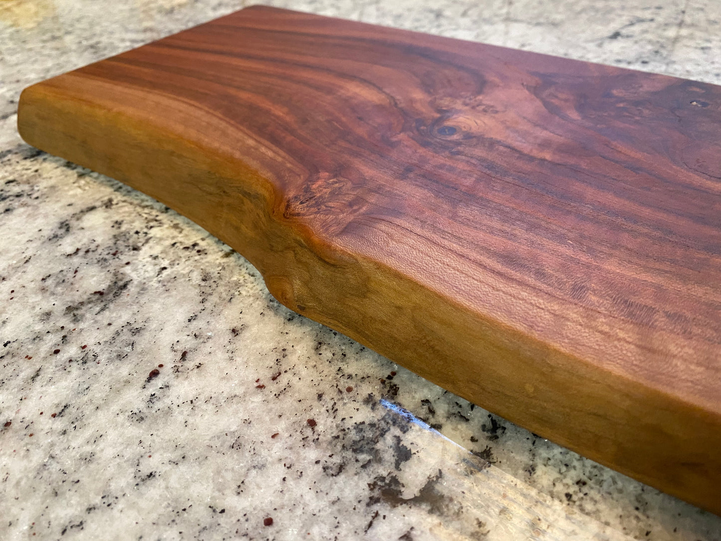 Live Edge Cherry Charcuterie Board