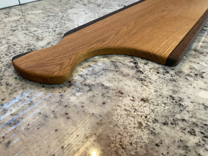 White Oak and Wenge Charcuterie Board