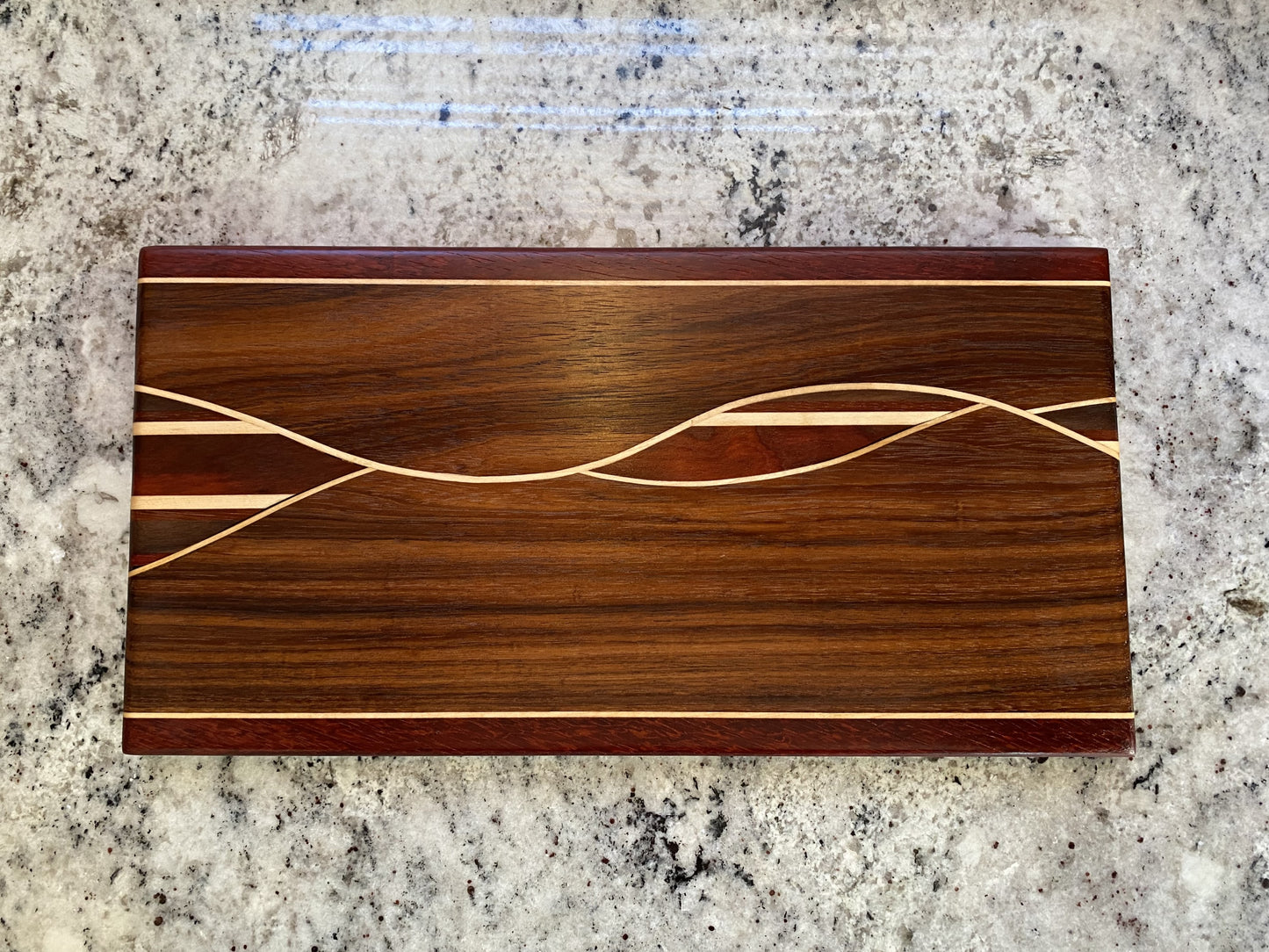 Woven Wood Serving Tray