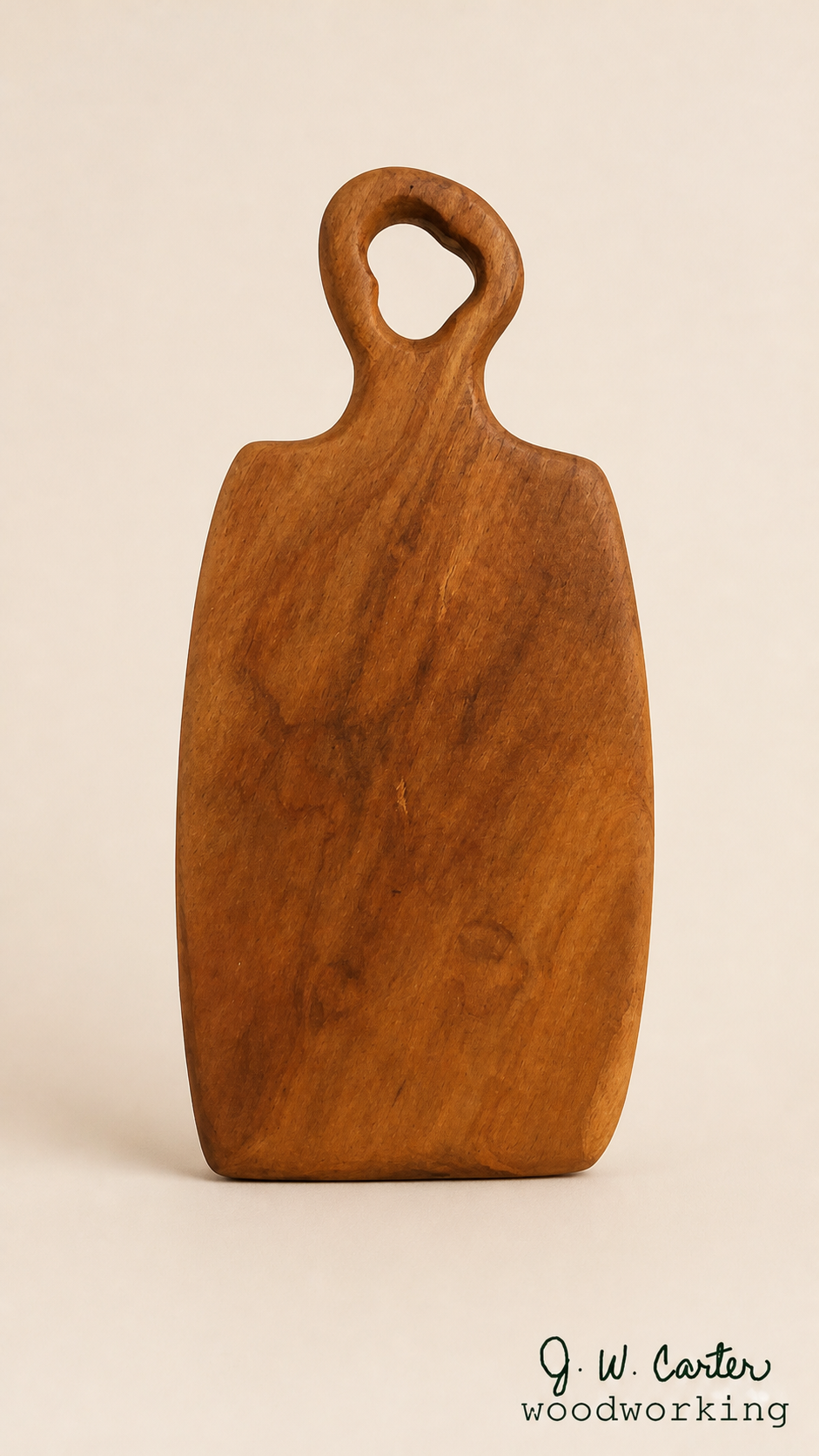 Cherry board with handle